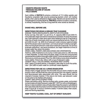 Big D Industries Enzym D Digester Liquid Deodorant, Lemon, 32 Oz Bottle, 12-carton freeshipping - TVN Wholesale